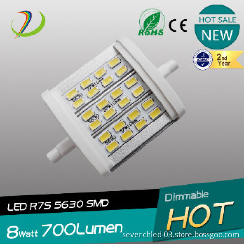 r7s led lamp 78mm 8w 5630smd 700lm CE ROSH Fast lead time